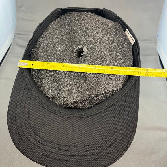 Vintage Guess Baseball Hat Cap Spellout Adjustable One Size Snapback Black Y2K - Picture 6 of 9